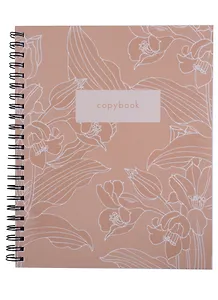 Тетрадь в клетку Listoff, Garden, 80 листов, в ассортименте