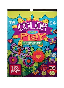 Альбом д/творч. Color and Play Бабочки (898998) (8 листов) (123 детали) (3 страницы с наклейками) (4+)