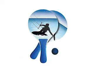 Набор/теннис Вейксерф (2ракетки, 1мяч) (40383)