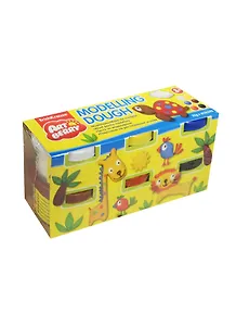 Пластилин на растительной основе Erich Krause, ArtBerryModelling dough 6цв,210г,карт.рукав,3271