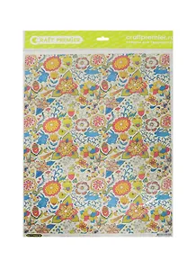 Рисовая бумага для декупажа Craft Premier Кролик на лугу (CP01321) (А3) (25г/м)