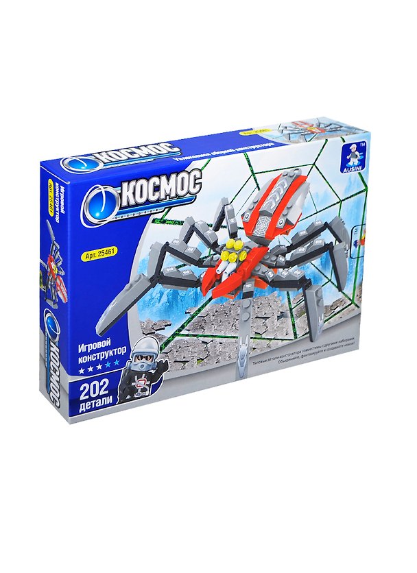 Конструктор пластмас. Космос Паук (25461) (202 дет.) (AUSINI) (коробка) 2440792 — 1