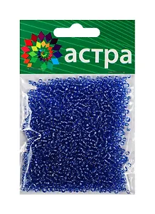 Набор д/творчества АСТРА Бисер 11/0 20гр 26 св.синий
