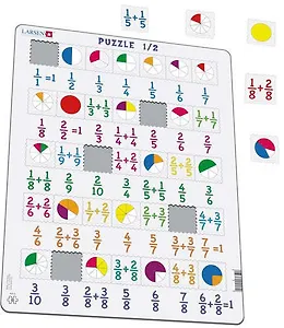 Пазл-мозайка, Larsen, Пазл 1/2