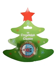 Формочки под кексы (48 шт) Олененок (НГ) (11-01553-444)