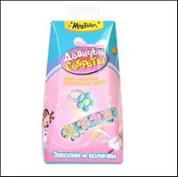 Набор для творчества Девичьи секреты Заколки и колечки (072455) (3+) (коробка)