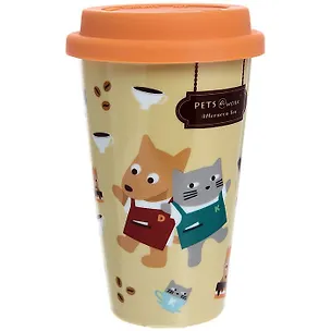 Фарфоровая кружка коллекция "Коты собаки" (13233А) 2370932