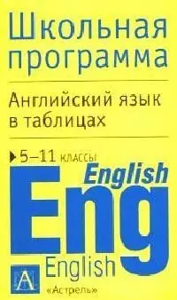 Английский язык в таблицах 5-11 кл.: Справочные материалы — 2042643 — 1