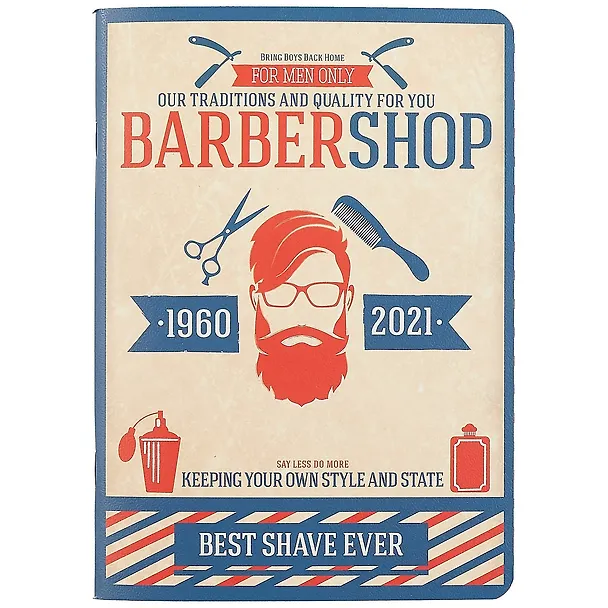 Тетрадь общая «Barbershop», 48 листов в клетку, A5, в ассортименте - Be Smart 251544 — 1