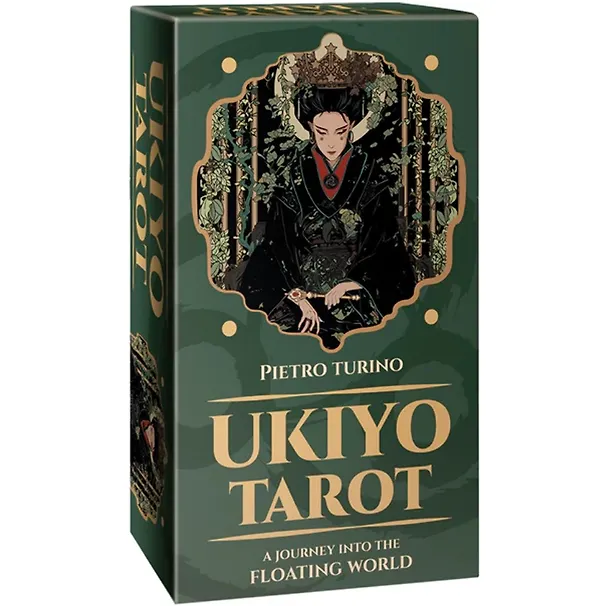 Книга Таро ЯПОНСКОЕ/Ukiyo Tarot (на англ. языке) (Пьетро Турино) — 1