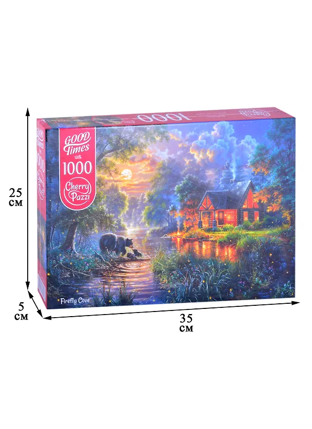 Пазл 1000 дет. Бухта светлячков  Cherry Pazzl 30318 2881444 — 2