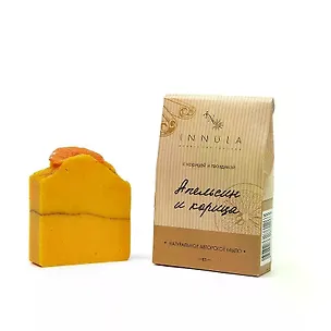Мыло ручной работы (Апельсин и корица) (85г) 3129578