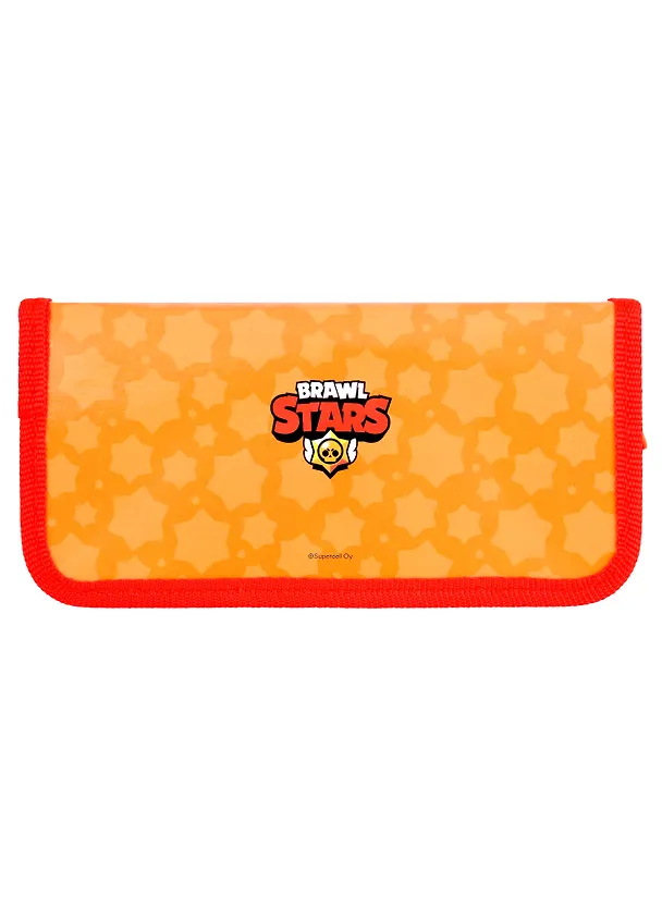 Пенал 1 отделение "Brawl Stars. Поко, Амбер, Мистер П, Макс" 190*90 2983796 — 3