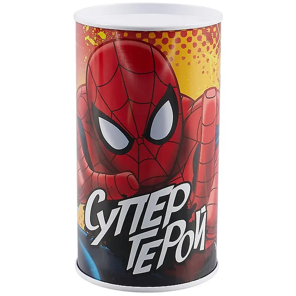 Копилка Человек-паук Spider-man Супергерой (металл) (12х7) 2929510 — 1