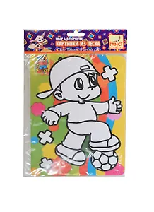 Картинки из песка (FD080010) (C22336) (2шт) (16х21см) (Fancy Creative) (набор д/творчества) (в ассорт.) (3+) (упаковка)