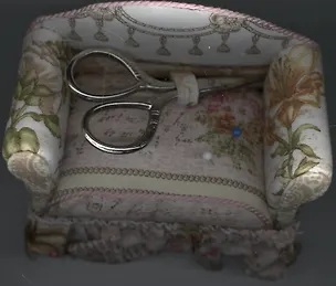 Игольница Винтаж РТО (VT-67) (12,7х6,35х10,8см) (упаковка) 2367874