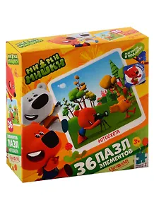 Пазл Оригами "МиМиМишки" 36эл., поле (220х220)0 3510