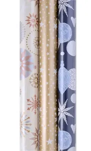 Бумага упаковочная 70*150см "New Year"