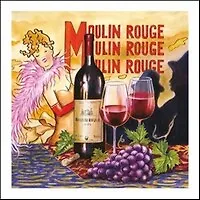 Салфетки Maki бум. сервиров. Мулен Руж (SLОG020501) (33х33) (20шт) (3сл)