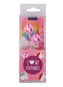 Наушники Единороги цветные (ПВХ бокс)
