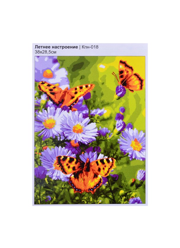 Кпн-018 Картина по номерам Летнее настроение (ПочСебяХуд) (38х28,5 см) (коробка) (LORI) 2853916 — 1