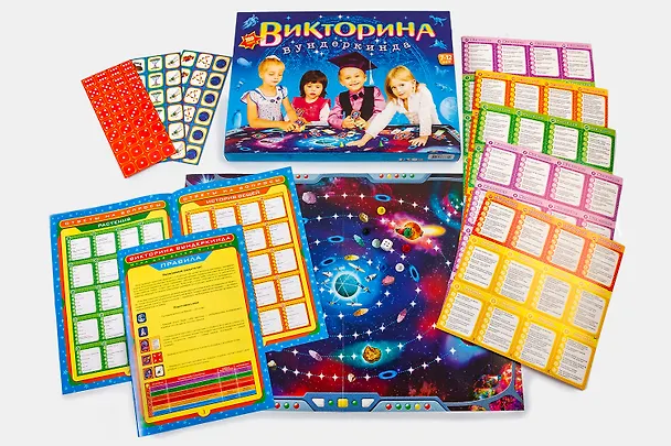 Игра настольная, Дрофа-Медиа, Викторина вундеркинда 2518875 — 2