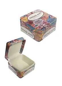 Шкатулка (10,2х10,2х6) (кожзам) (35026)