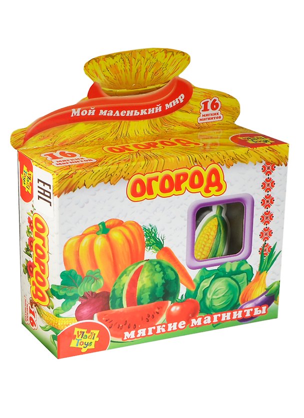 Игровой набор, ТМ Vladi Toys, Игра на магнитах Огород, Мультиколор 2419568 — 1