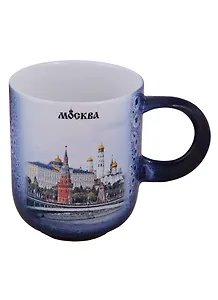 ГС Кружка Москва синяя Кремль (керамика) (290 мл) (3032512)