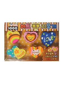 Набор ластиков ассорти Ластикус сикс (ГелиоМаг)