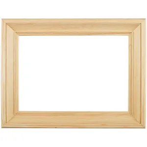 Рама неокрашенная, сосна, 35 х 50 см