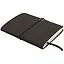 Записная книжка А6 100л лин. "LITE BOOK. Графитовый" иск.кожа, интегр.переплет, скругл.углы, ляссе, поперечн.резинка, инд.уп. — 2878211 — 3