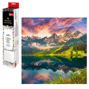 Набор для творчества. Алмазная мозаика "Утро в горах", 30 х 30 см 2958199