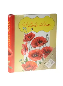 Фотоальбом Маки 24*29см, 10л, картонная обложка 38791