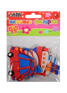 Набор для творчества Arte Nuevo  Веселые фигурки Фигурки-наклейки Техника из EVA DT-1017