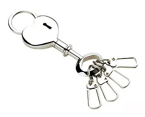 Сувенир, Феникс, Брелок, Ключник, 12х3, металлический