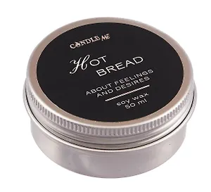 Свеча ароматическая в металлической коробочке Hot Bread (50мл)