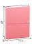Ежедневник недат. А5 136л LITE BOOK розовый, иск.кожа, интегр.переплет, тонир.блок — 255602 — 2