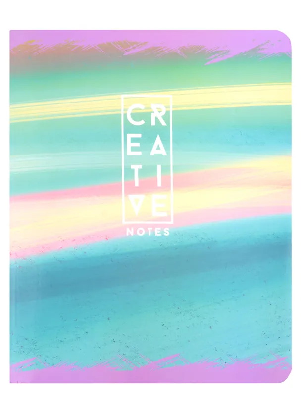 Тетрадь общая «Creative» в ассортименте, 96 листов в клетку, А5 - Listoff 2973619 — 3