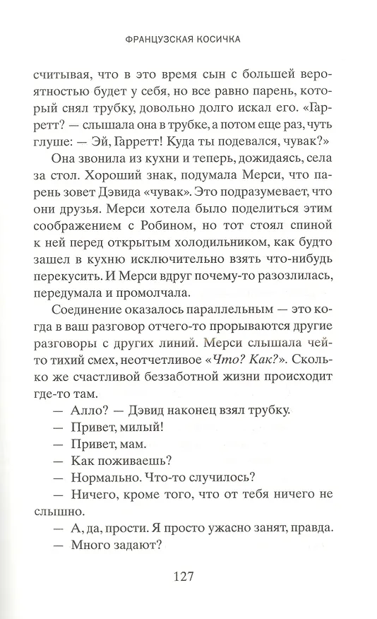 Книга Французская косичка (Энн Тайлер) — 3