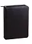 Папка-органайзер 340*260*40 "Линкольн" черная, кожзам с поролоном, карманы д/докум., на кольцах — 256882 — 1
