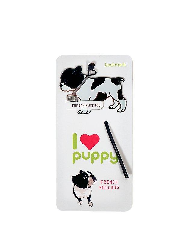 Закладка для книг из сверхтонкой стали French Bulldog (RBM-234) (Мир Бижу) 2388401 — 1
