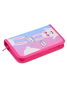 Пенал 1отд. Кролики 19*11,5, soft touch, лам.картон