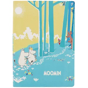 Блокнот Moomin Муми-тролль и Фрекен Снорк в лесу, 192 страницы