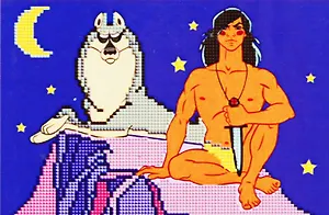 Алмазная мозаика ТМ Рыжий Кот Маугли (Лицензия/ Союзмультфильм) 20х30см без подрамника, на картоне НД-1598