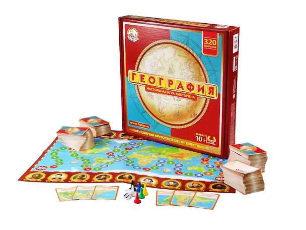 Игра настольная "Викторина География" 3059905 — 6