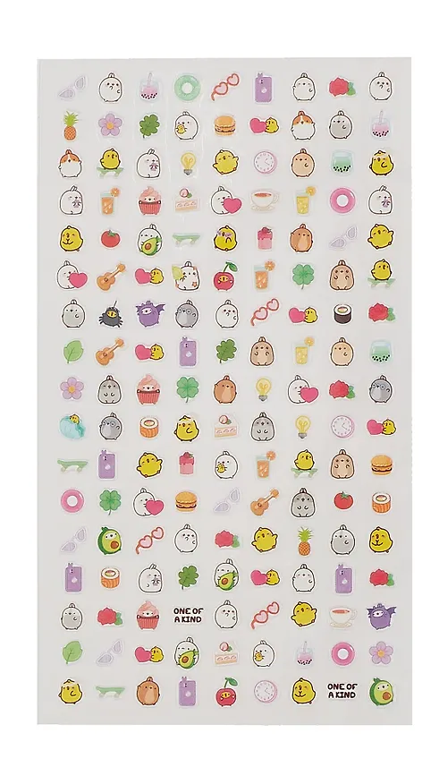 Набор для творчества. Molang. Милые наклейки и татушки 3012037 — 5
