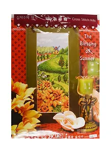 Набор для вышивания, DOME, Чудесное лето, 10*26, (230412)