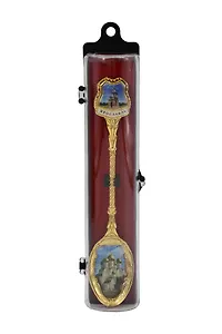 Ложка сувенирная Ярославль Успенский собор (эмаль) (в коробке и блистере) (115-27-11)