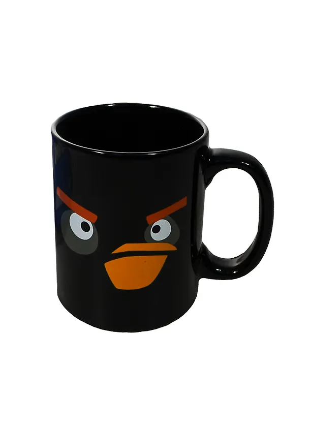 Angry Birds Кружка керамическая в коробке Черная птичка (300мл) (115х82х100) 2362804 — 1